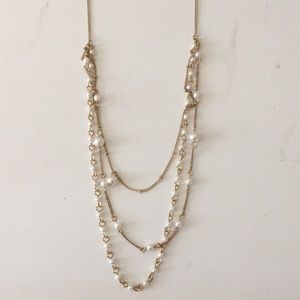 layered pearl necklace
